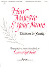 How Majestic Is Your Name Handbell sheet music cover